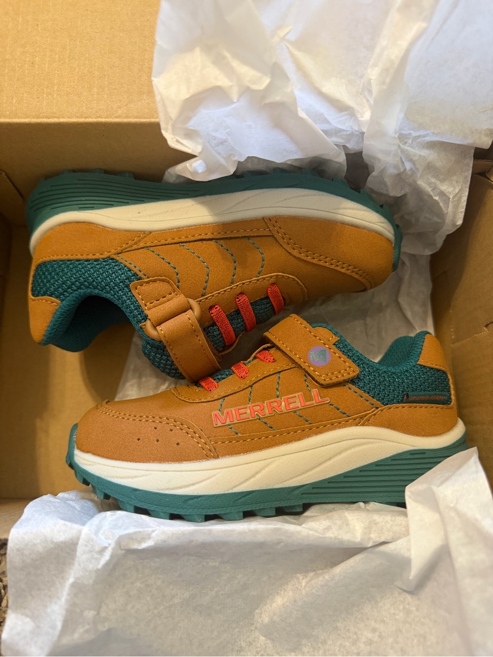 Merrell Supernova JR Chestnut Brown Kids Sneakers